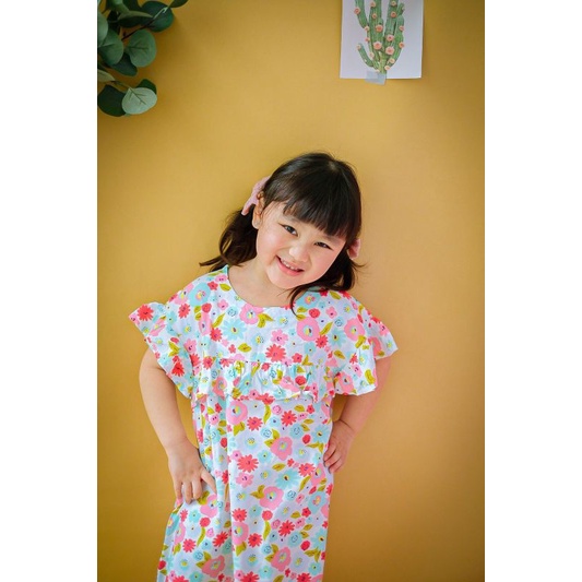 Dress Anak Perempuan Bahan Rayon / Daster Rayon anak perempuan Usia 6 bulan - 5 Tahun Part 2