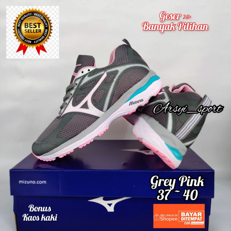 Sepatu Volly Mizuno wanita_Sepatu Mizuno wanita_Sepatu lari wanita_Sepatu jogging_ Sepatu senam