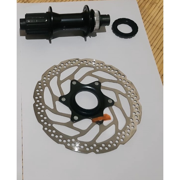 Freehub Shimano MT400 dan Rotor 180