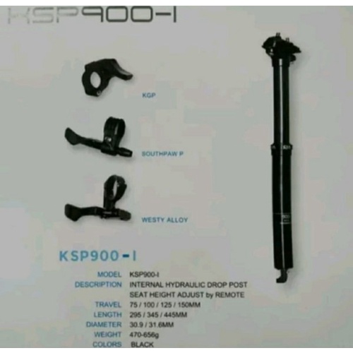 Promo Seatpost Hidrolis Exa Form 31.6 by KS KindShock Limited
