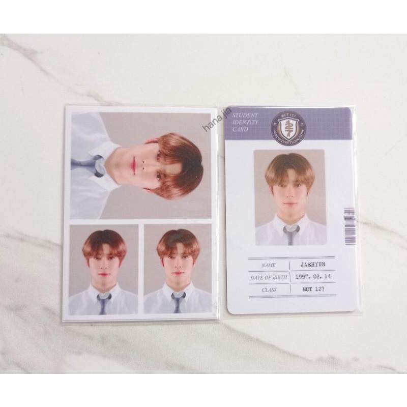 ID PHOTO ID CARD Jaehyun B2S Back To School NCT 127
