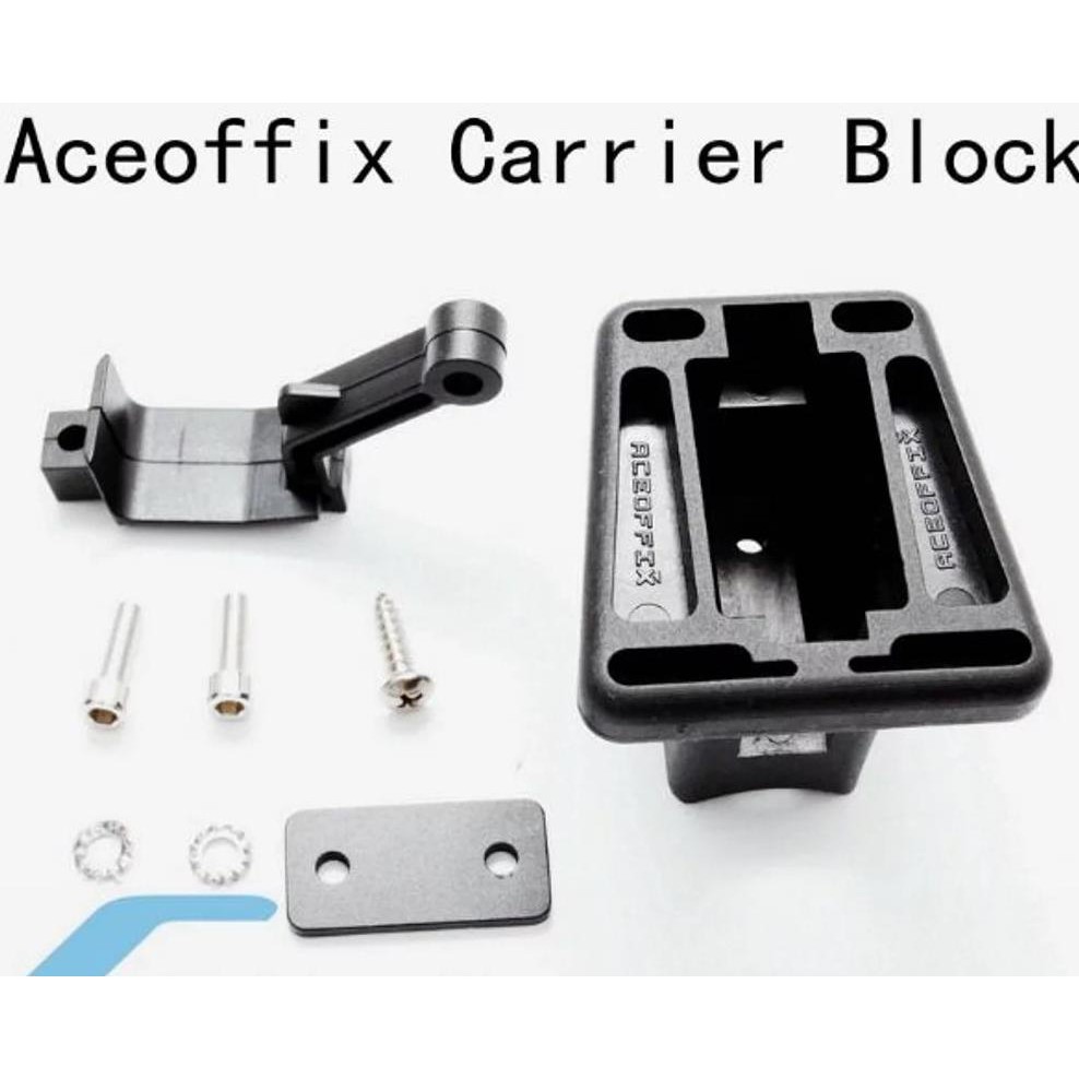 Hot Front Block Aceoffix Original Carrier Block Untuk Tas Brompton