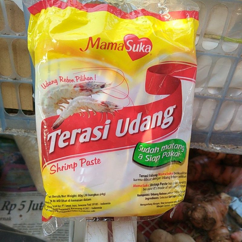

terasi udang mamasuka sudah matang siap pakai