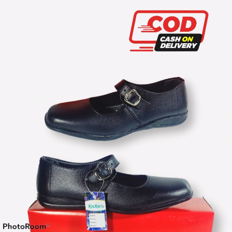GS01 Sepatu Pantofel Wanita Sepatu Formal Kerja Kantor
