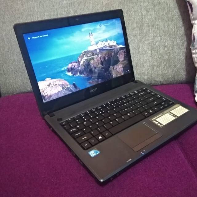 laptop acer 4739 intel core i3 ram 2gb 14inch normal