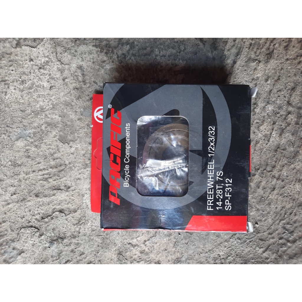 TERMURAH!!! Freewheel Sepeda 7 Speed 14-28T / PACIFIC SP-F312 / Realpict