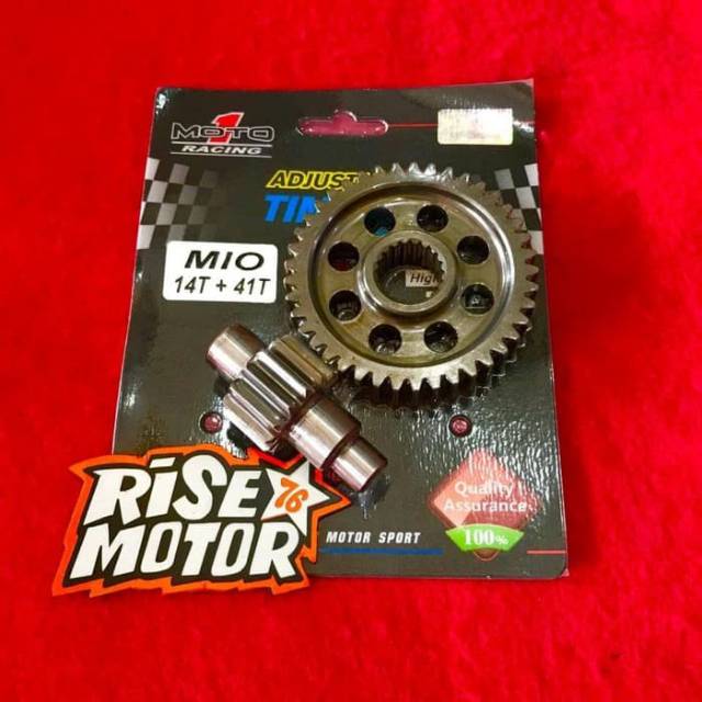 Gear Ratio Moto 1 Mio 14 41