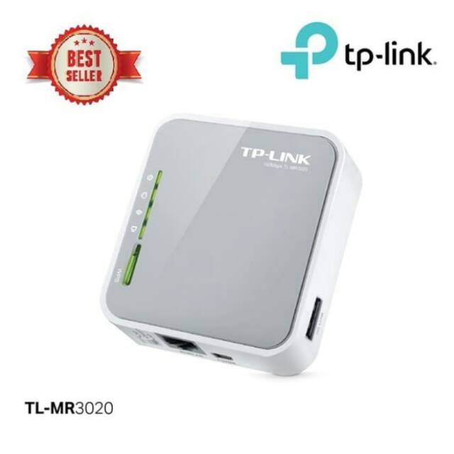 Tp Link TL MR3020 MR 3020 Koneksi 3G/4G Modem N Router 150mbps