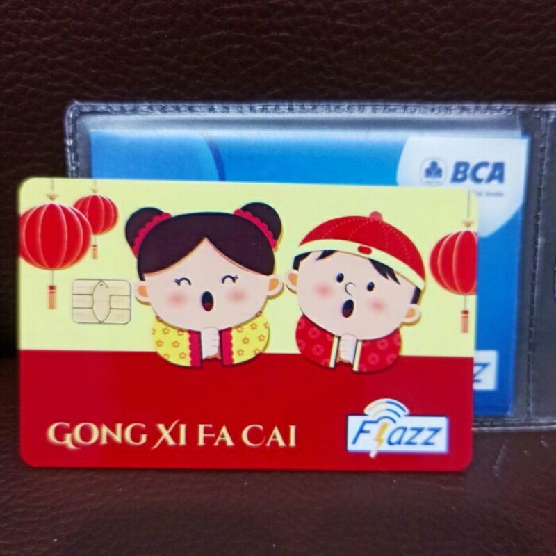 Flazz BCA Gen 2 / Gen2 IMLEK Cici &amp; Koko / CHINESE NEW YEAR EDITION ORI /Like eTOLL eMONEY Tapcash or Brizzi