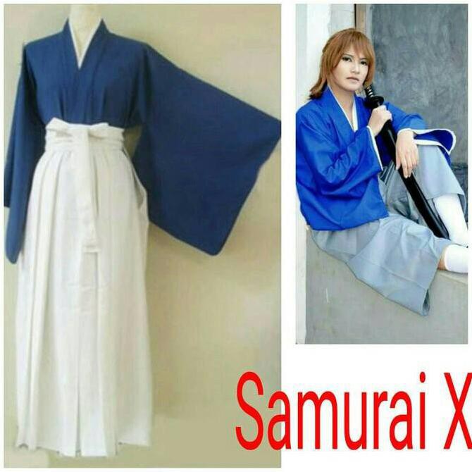 yukata kimono samurai x baju tradisional / adat jepang kenshin