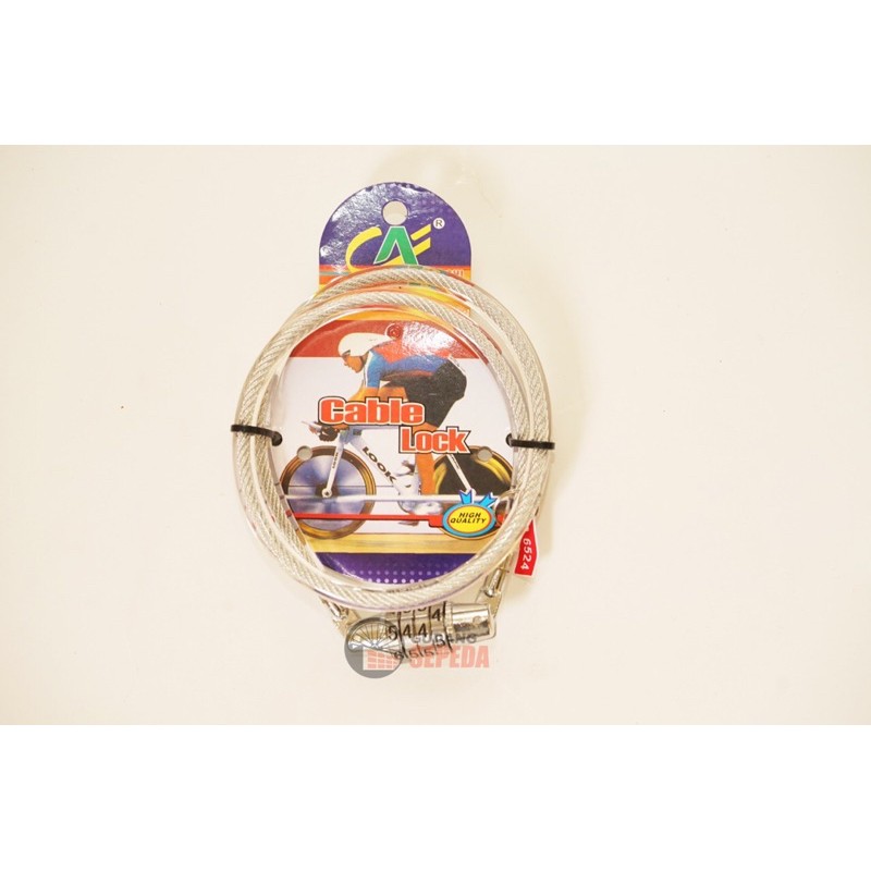 Kunci rantai Sepeda cabble lock dengan kode nomer password sandi import murah berkualitas bagus new-1