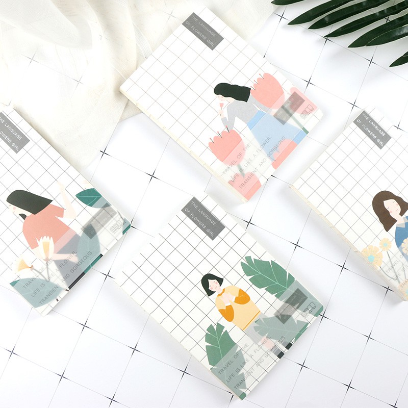 

Language of Flowers Mixed Notebook (Buku Tulis)