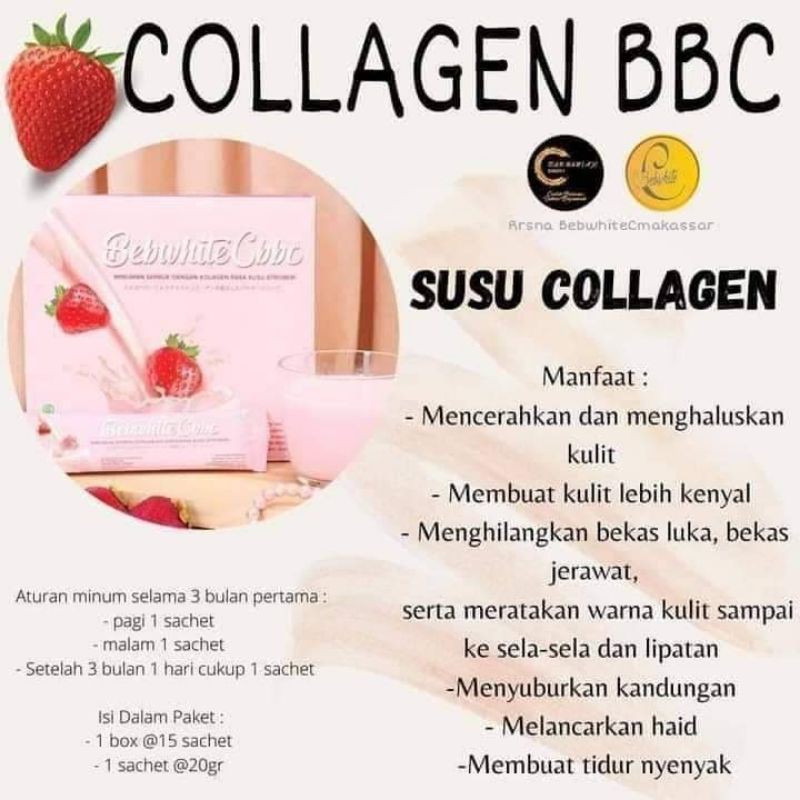 

minuman nutrisi kulit dari dalam produk bebwhiteC