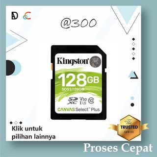 Kingston Canvas Select Plus SD Card - 128GB