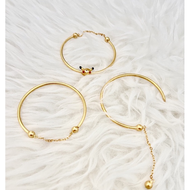 Gelang bangle gold rantai