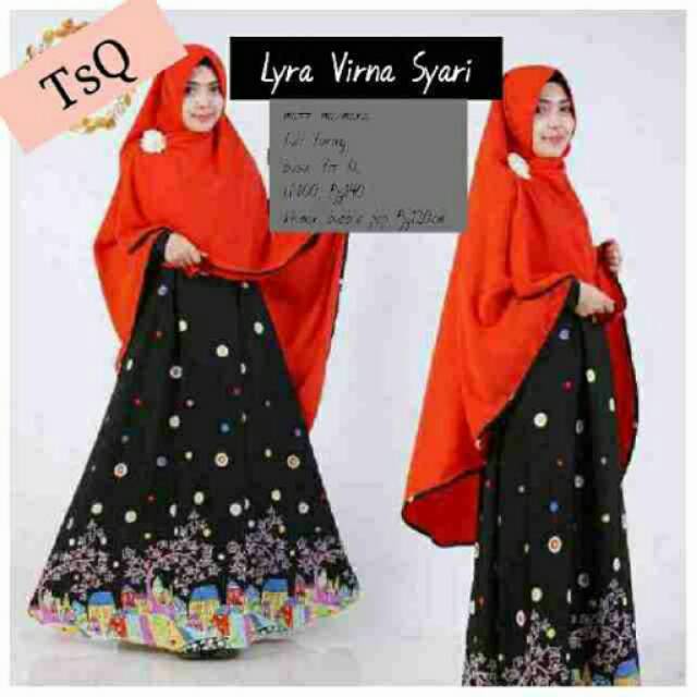 

Lyra syari black red