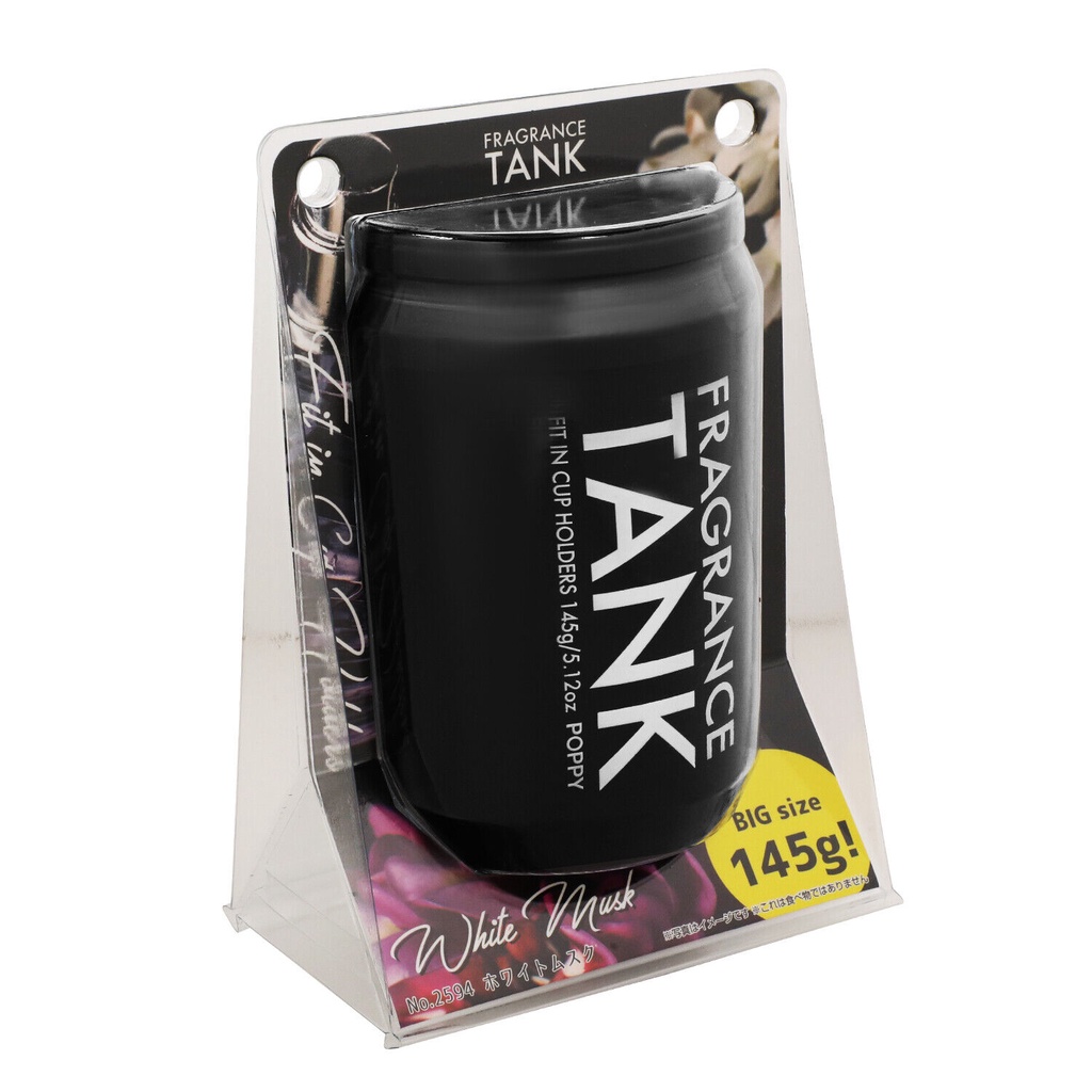 Diax Fragrance Tank White Musk Scent Air Freshener Soda Can Cup Holder Fragrance CAR FRESHENERS