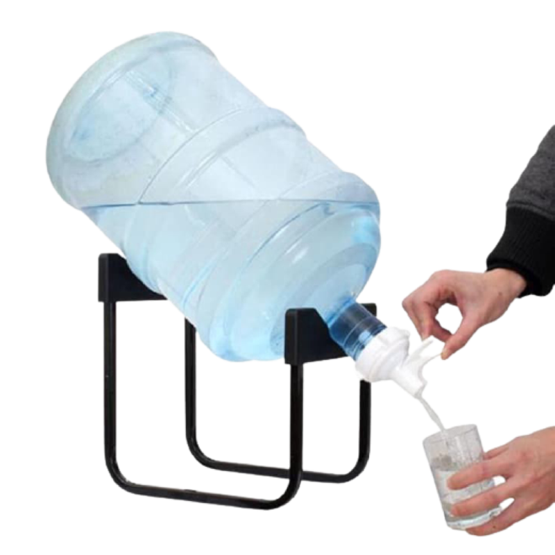 Jual J013 Rak Galon air mineral / RAK KAKI GALON AIR BESI plus KRAN