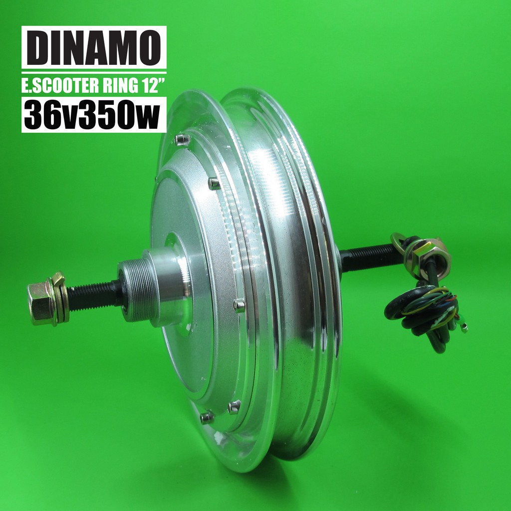 Dinamo/Motor skuter listrik 36v350w ring 12&quot;