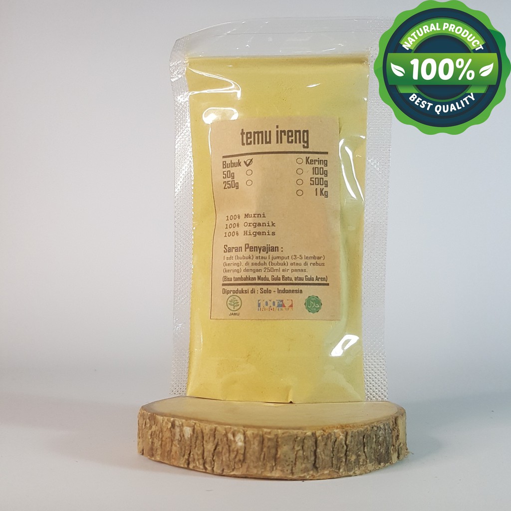 

TEMU IRENG BUBUK 100 GRAM - Curcuma Aeruginosa - MURNI - JSR - R