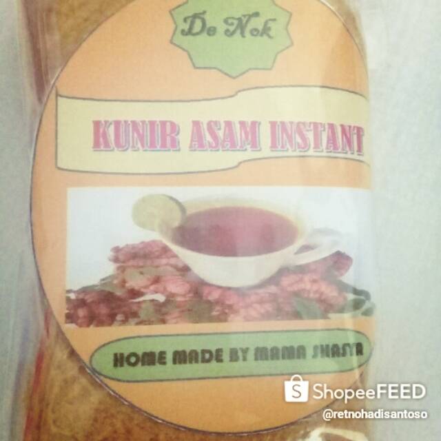 

Kunir asam instant