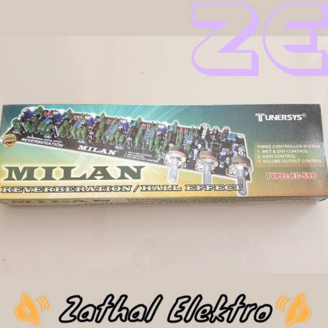 Kit Reverb 3 Potensio 5 IC Hall Effect