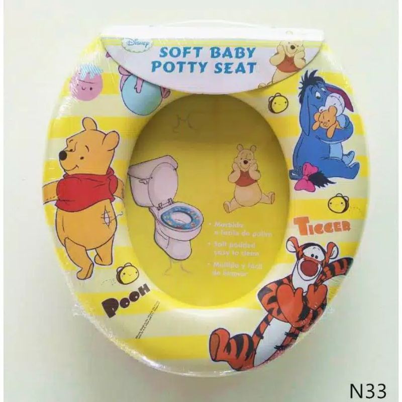 Potty Training NON HANDLE - closet duduk anak balita - toilet training - alat bantu anak ke toilet