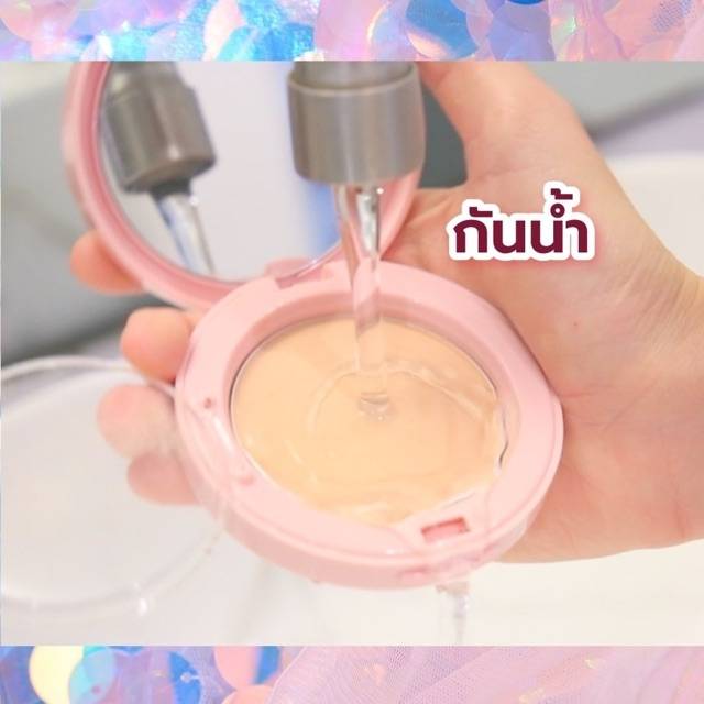 COLOR UP I Think I Love You Double Oil Control Powder Pact SPF 30 PA+ Thailand / Compact Bedak Padat