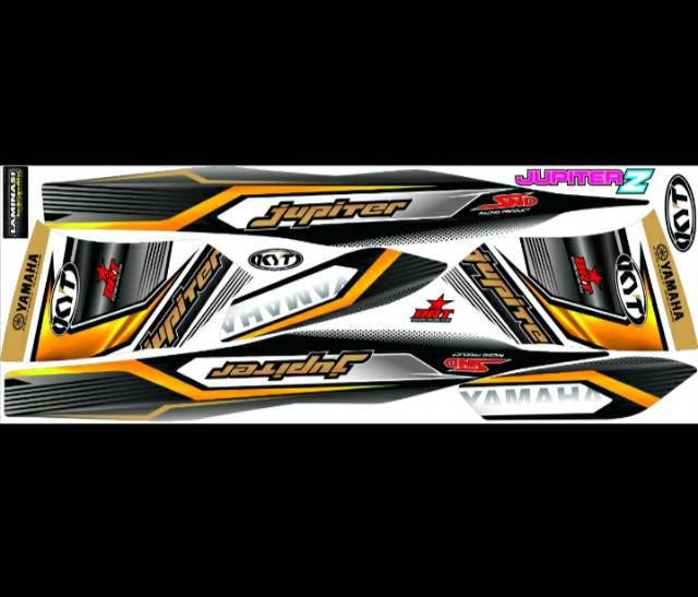 (Bisa COD) READY STOK striping variasi stiker lis Jupiter z karbu lama jupiter z burhan jupiter 2002