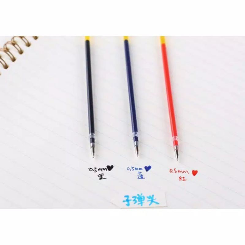 

Pena tinta gel isi ulang 0.5mm