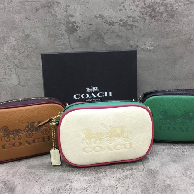 Tas Slempang Wanita Coach Original Import Best Seller