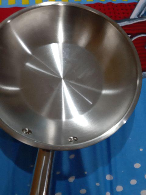 Sauce Pan Stainless Hairline 14cm Spc0414 - Panci Masak Tanpa Tutup Food Grade Material