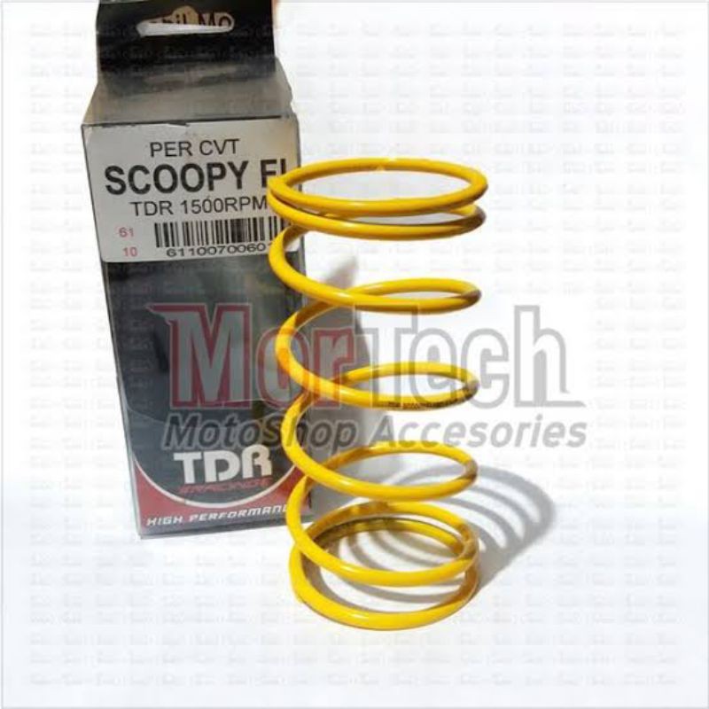 PER CVT RACING CVT SPRING TDR ORIGINAL HONDA SCOOPY FI BEAT FI ORIGINAL