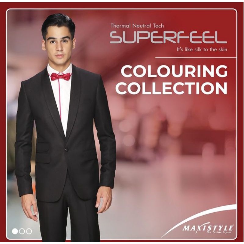 Superfeel kain bahan jas,celana, seragam Polisi Tni Pemda mahkamah agung maxistyle harga per 10cm