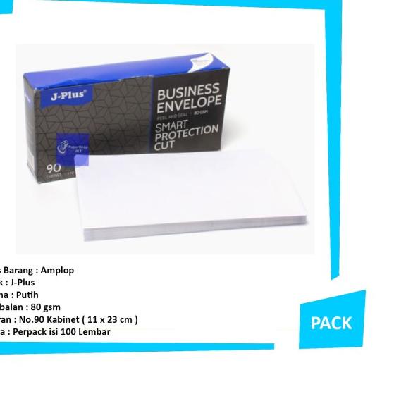 

☑ GROSIR!!! AMPLOP PUTIH POLOS DENGAN PEREKAT NO.90 CABINET ♣