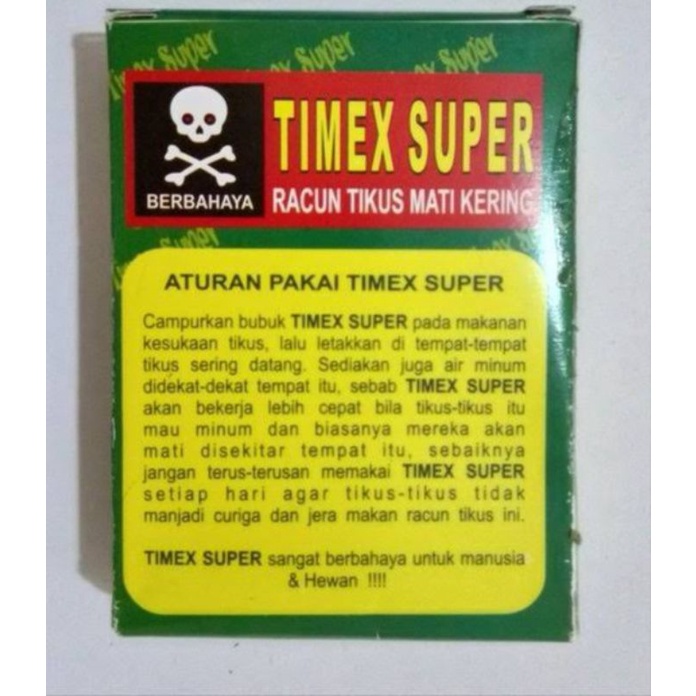 Racun Tikus Timex Super ampuh