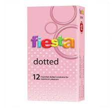 Kondom Fiesta Bergerigi Max Dotted Isi 12 Pcs