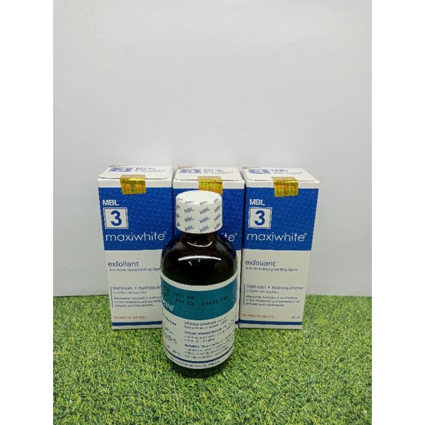 TONER MBL MAXIWHITE 100% ORIGINAL // Alkohol ( MBL ) maxiwhite exfoliant No 3