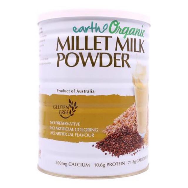 

Earth Organic Millet Milk Powder / Gluten free Milk powder 900g