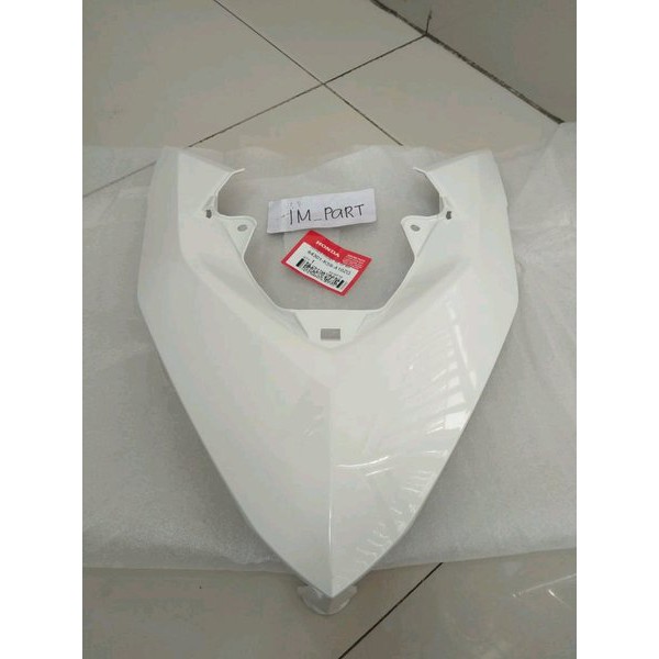 ORI AHM panel dasi tameng tebeng besar vario 125 150 LED PUTIH MUTIARA 64301-K59-A10ZG