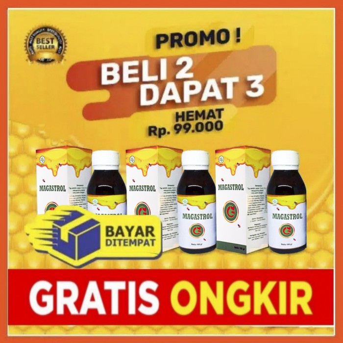 

MAGASTROL FORTE Madu herbal obati penyakit Maag dan asam lambung 175g