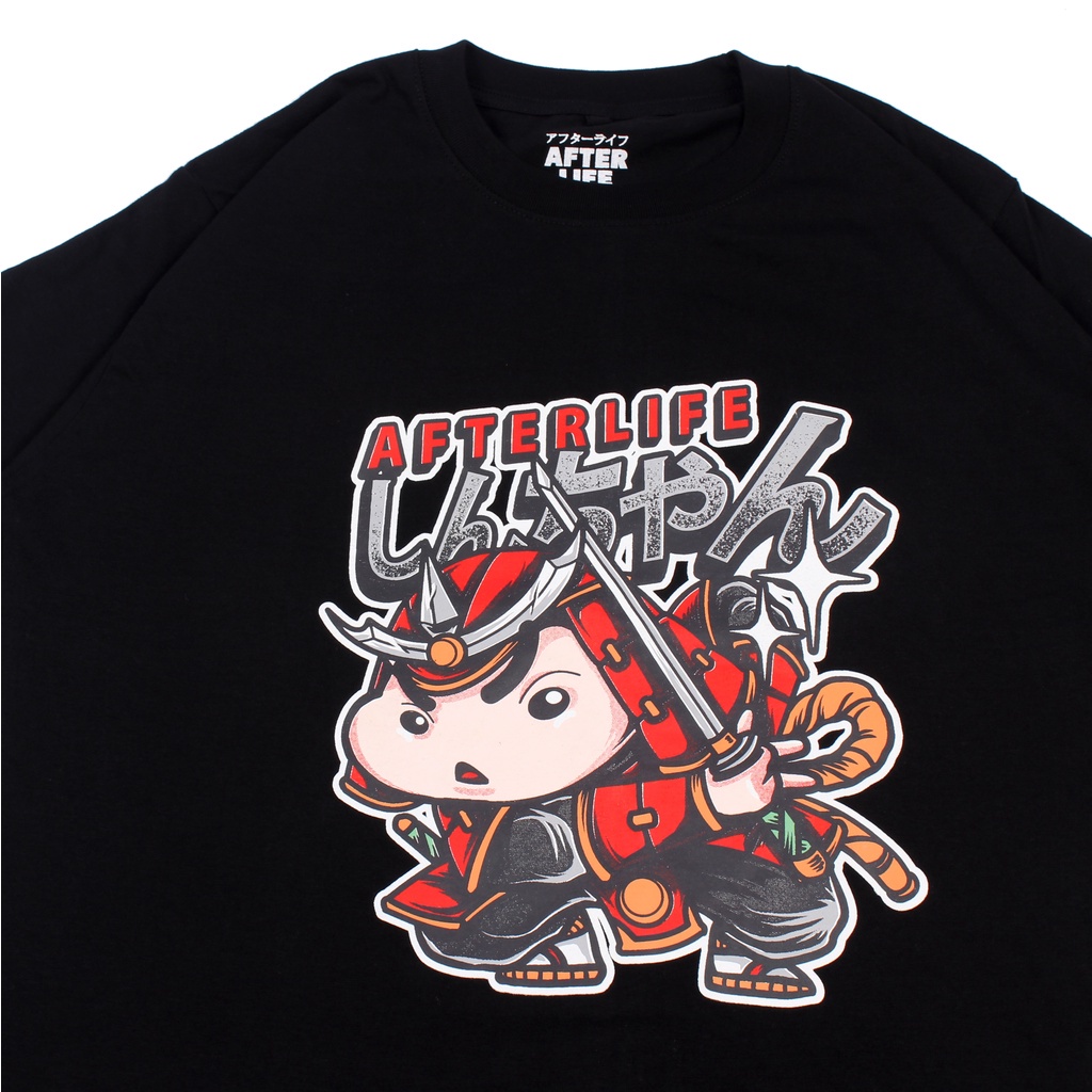 AFTERLIFE - Tshirt Shin Chan Samurai Black | 21048A