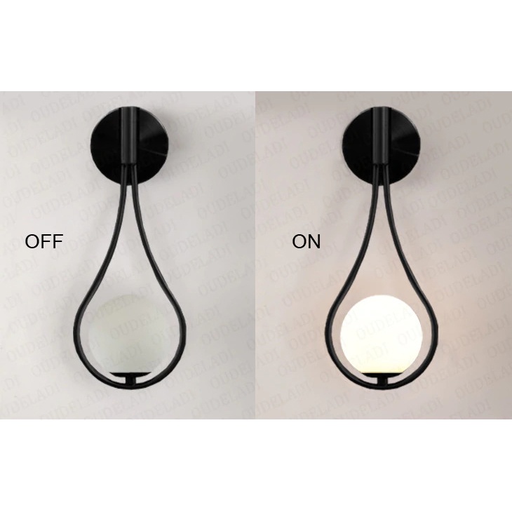 Lampu Hias Dinding LED G9 Minimalis Nordic Warm White