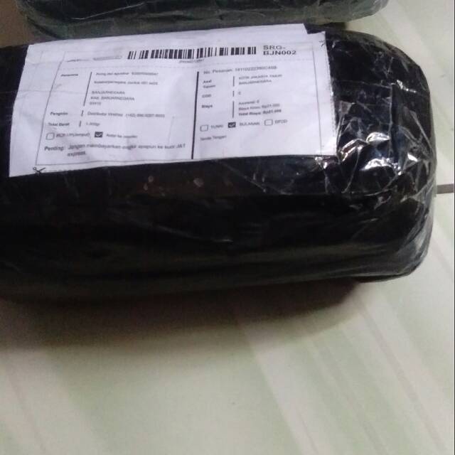 

Tambahan packing rapi