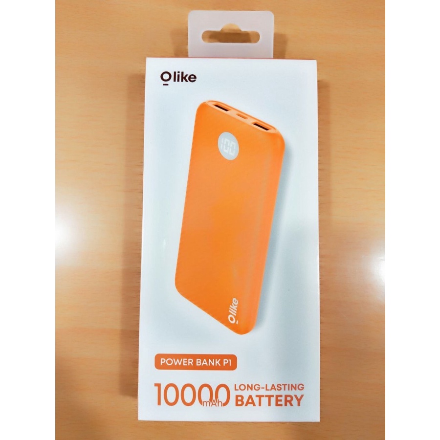 Olike Powerbank P1 10000mAh LED Display - Garansi Resmi Olike