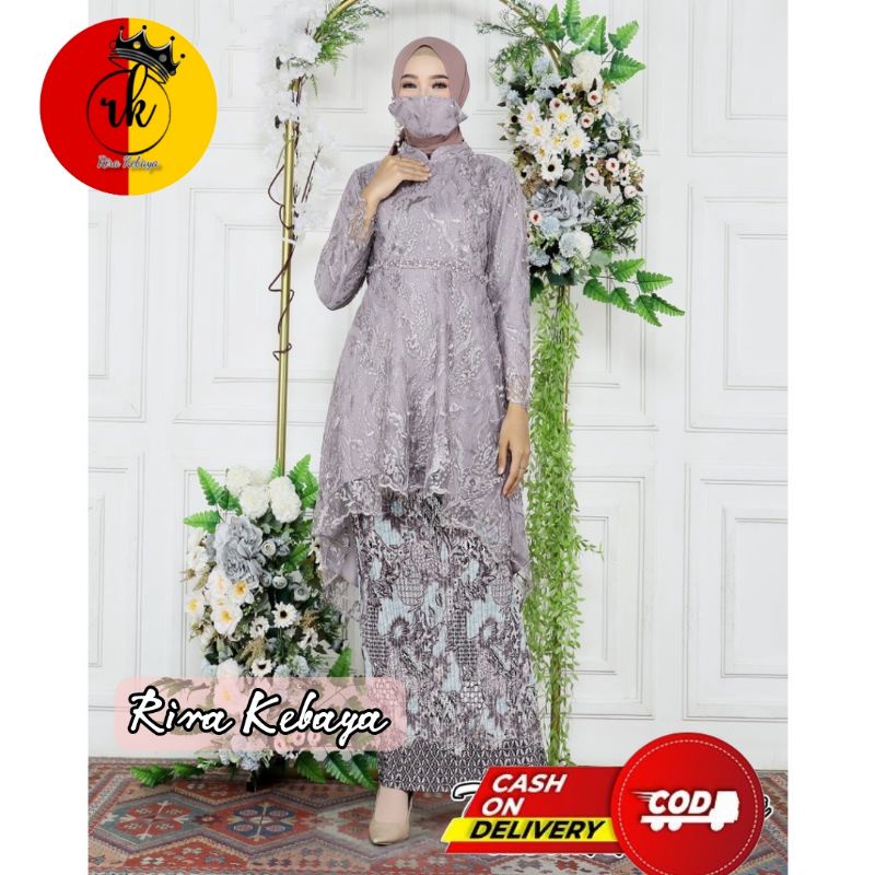 One Set Kebaya Lesti Terlaris Kebaya Lestari Stelan Kebaya buat Nikahan Kebaya Lamaran Kebaya Wisuda