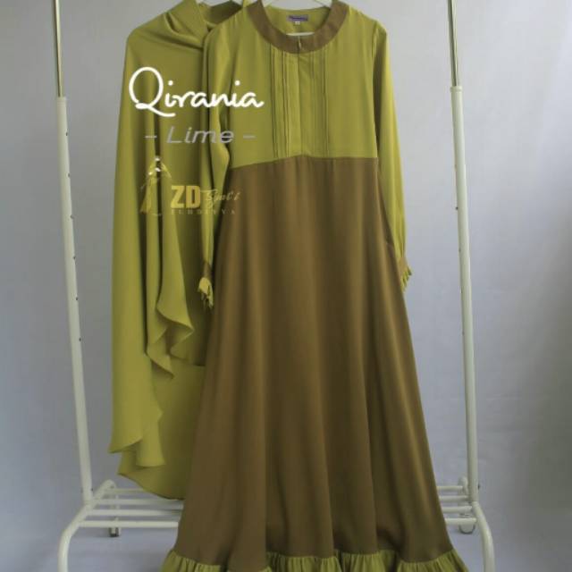 SET GAMIS CANTIK QIRANIA