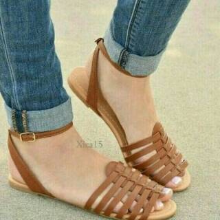 Clarisse Sandal  Wanita Tali  Lilit  SWIRL REALPICT Teplek 