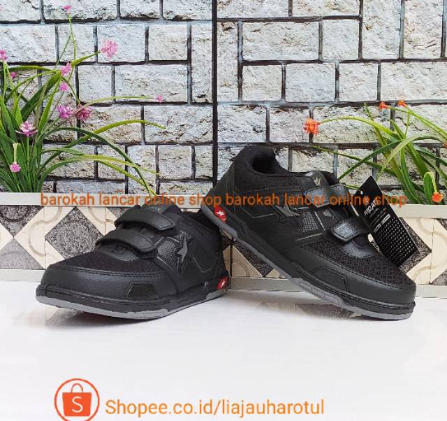 SEPATU SEKOLAH HITAM PRO ATT PI 600V /Att GI/ LSM SIZE 30-33 100% ORIGINAL