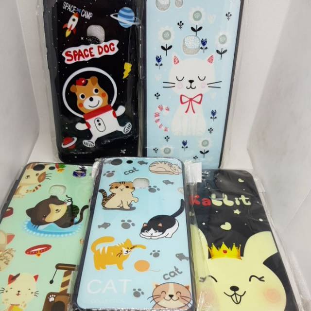 RANDOM gado2 Case fuze vv pet doggie Vivo V7/V7PLUS/V9/Y71/SAM J2 PRO/J5 PRO/IPHONE 5/IPHONE 6